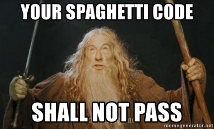 your-spaghetti-code-shall-not-pass