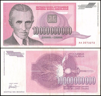 Yugoslavia-10-Billion-Dinara-Banknote-1993-P-127-USED